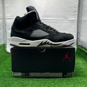 Nike Air Jordan 5 Retro Oreo 2013 Men's Size 11 Black OG Box 136027-035